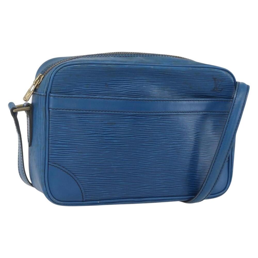 LOUIS VUITTON Epi Trocadero 23 Shoulder Bag Blue M52305 LV Auth 160666